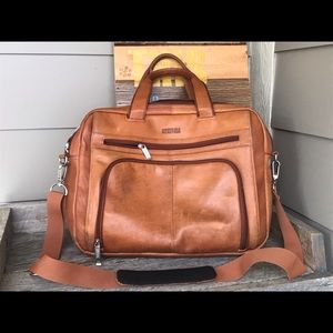 Kenneth Cole genuine leather brief case